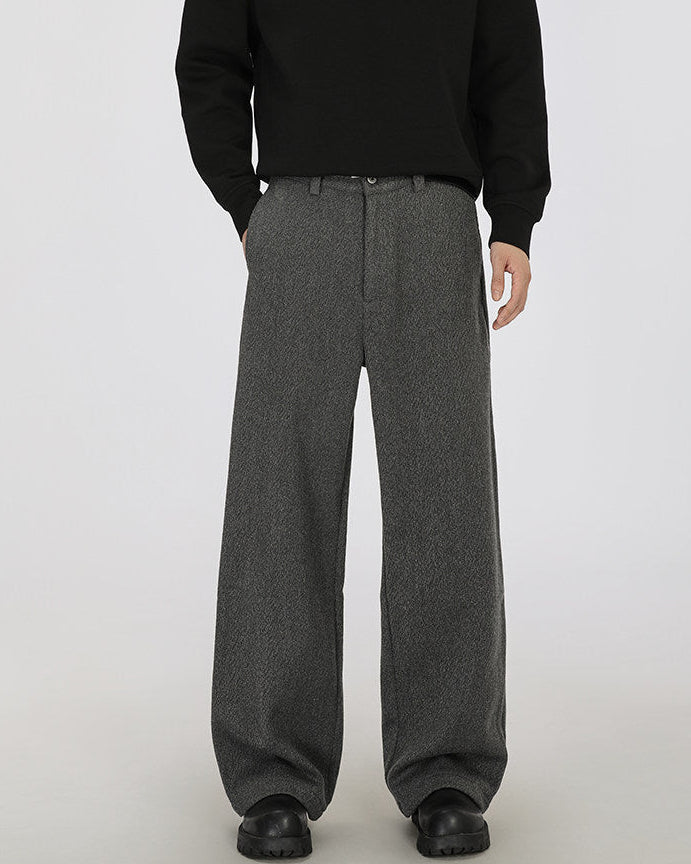 Tailored Herringbone Trousers