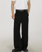 Tailored Herringbone Trousers