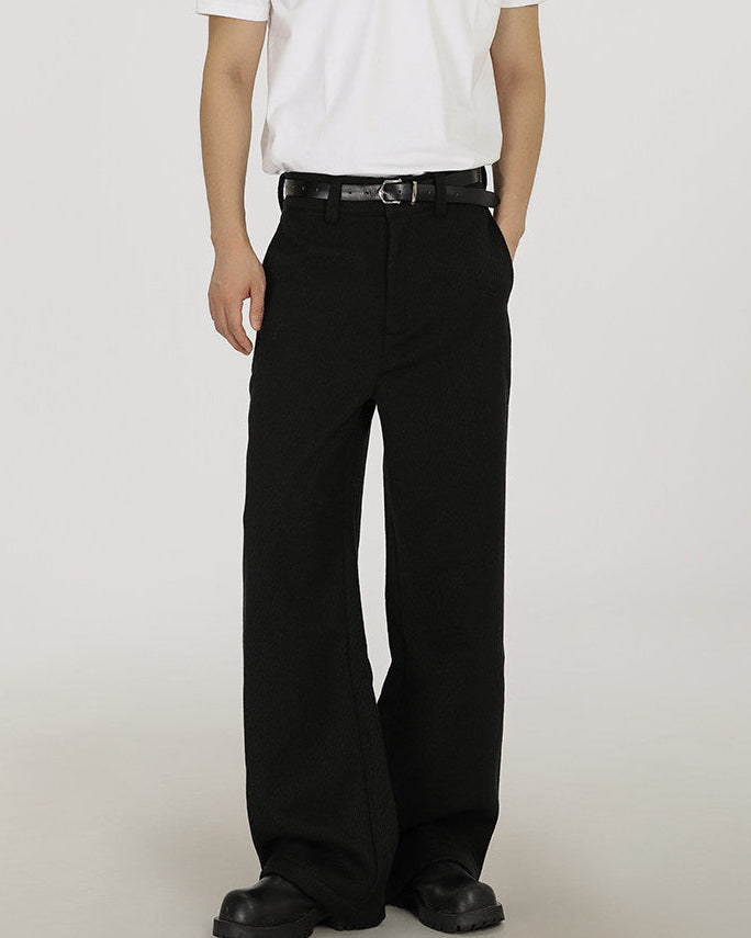Tailored Herringbone Trousers