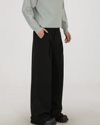 Relaxed Fit Pleated Trousers