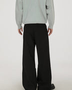 Relaxed Fit Pleated Trousers