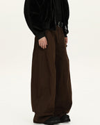 Wide-Leg Utility Pants