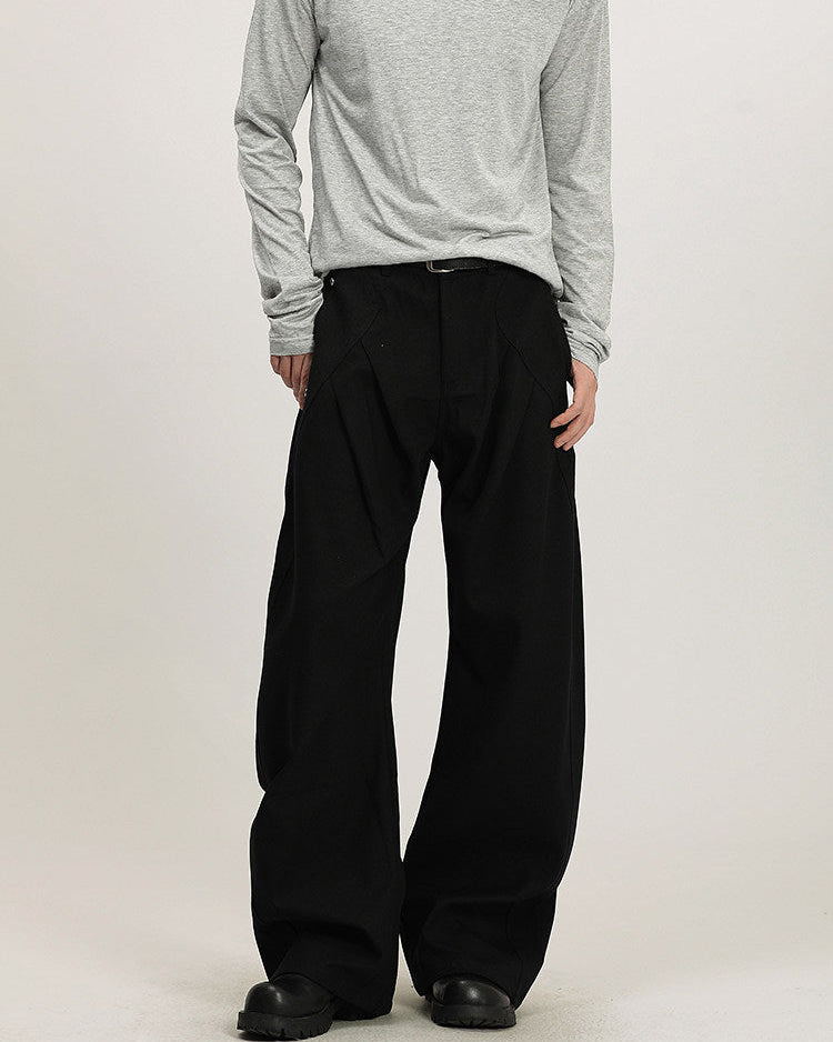 Essential Cotton Wide-Leg Pants