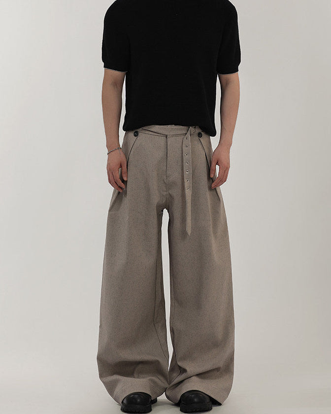 Modern Fit Wool Trousers