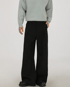 Relaxed Fit Pleated Trousers