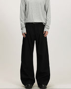 Essential Cotton Wide-Leg Pants