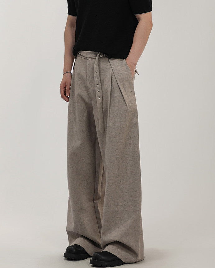 Modern Fit Wool Trousers