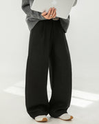 The Woolblend Draped Trousers