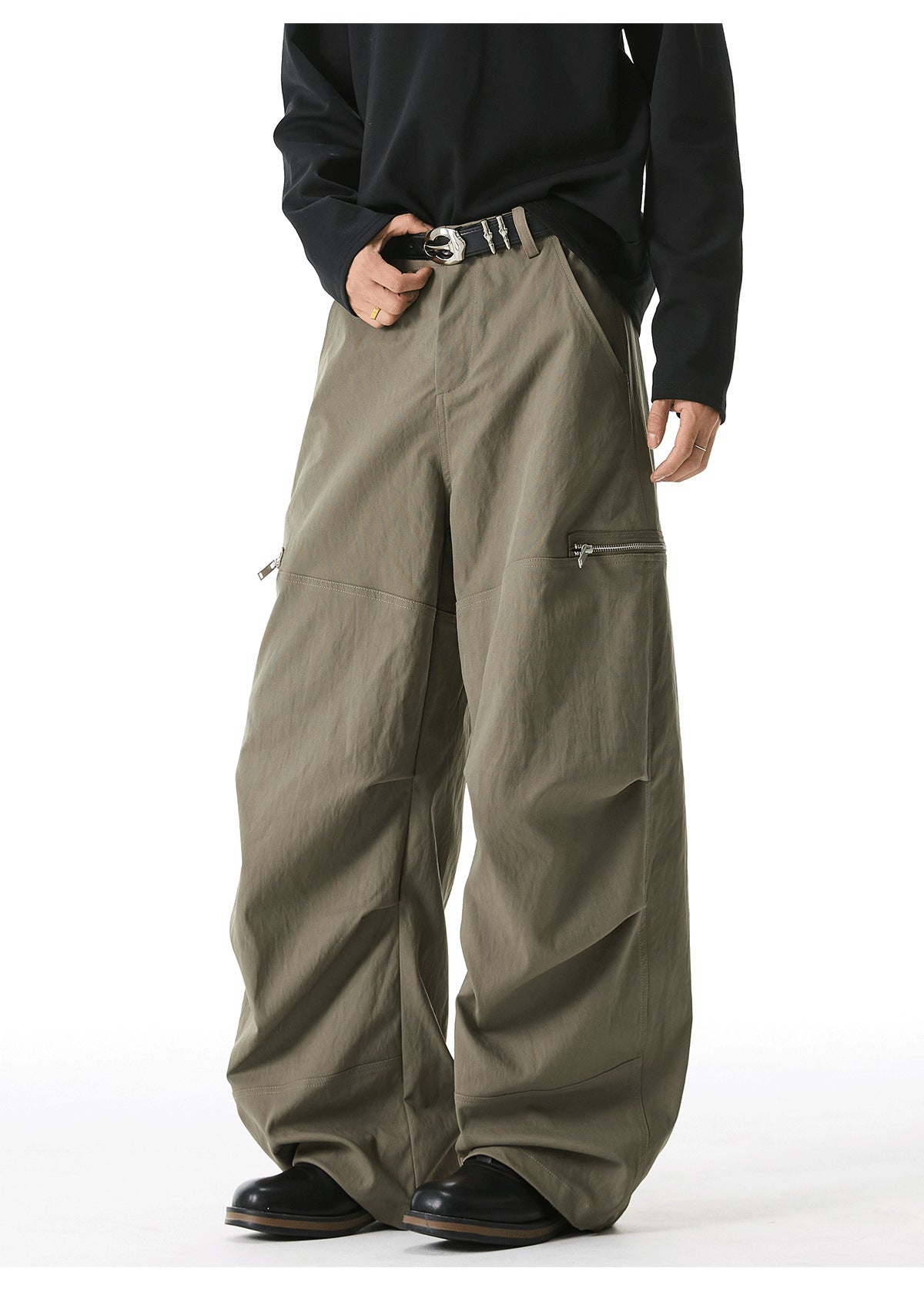 The Aero Pleat Cargo Trousers
