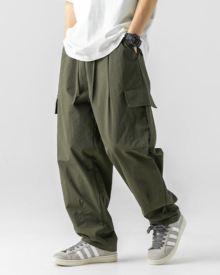 The Contour Pleat Cargo Trousers