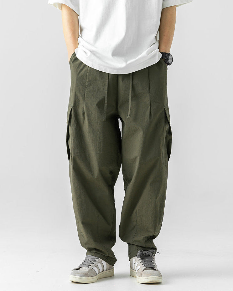 The Contour Pleat Cargo Trousers