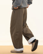 The Divide Pleat Fleece Jeans