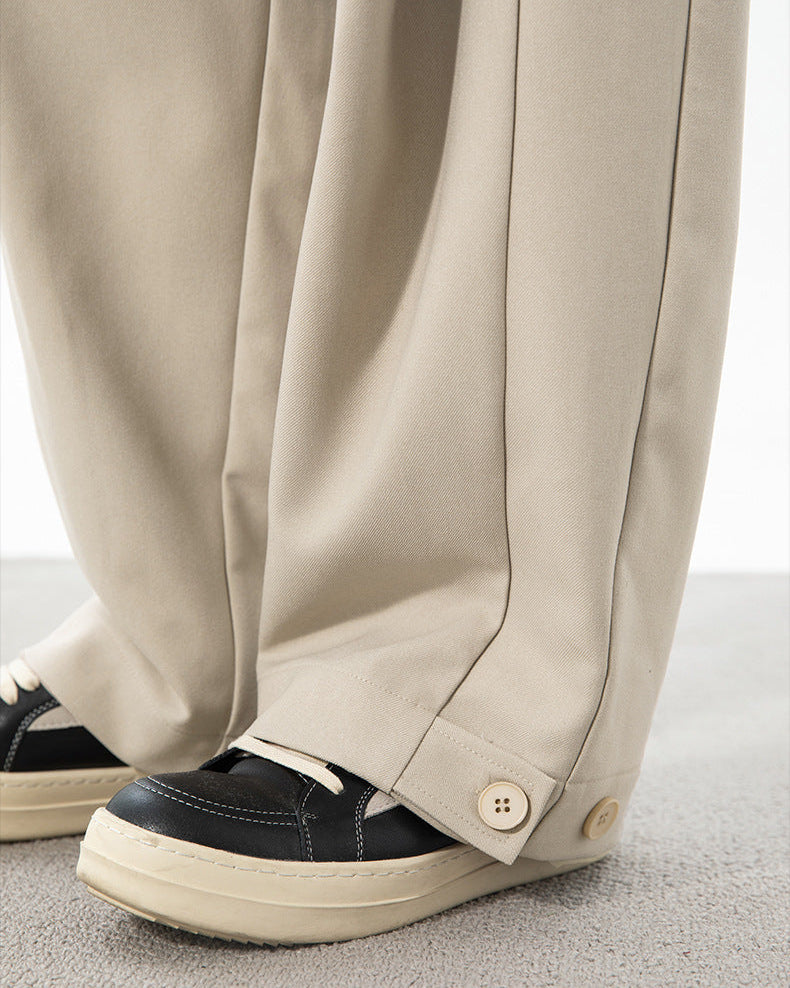 The Ren Drape Pleated Trousers