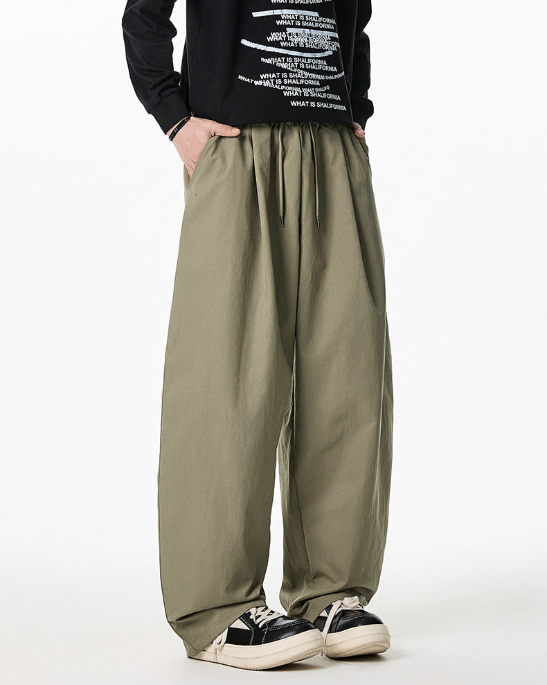 The Contour Pleat Wide Trousers