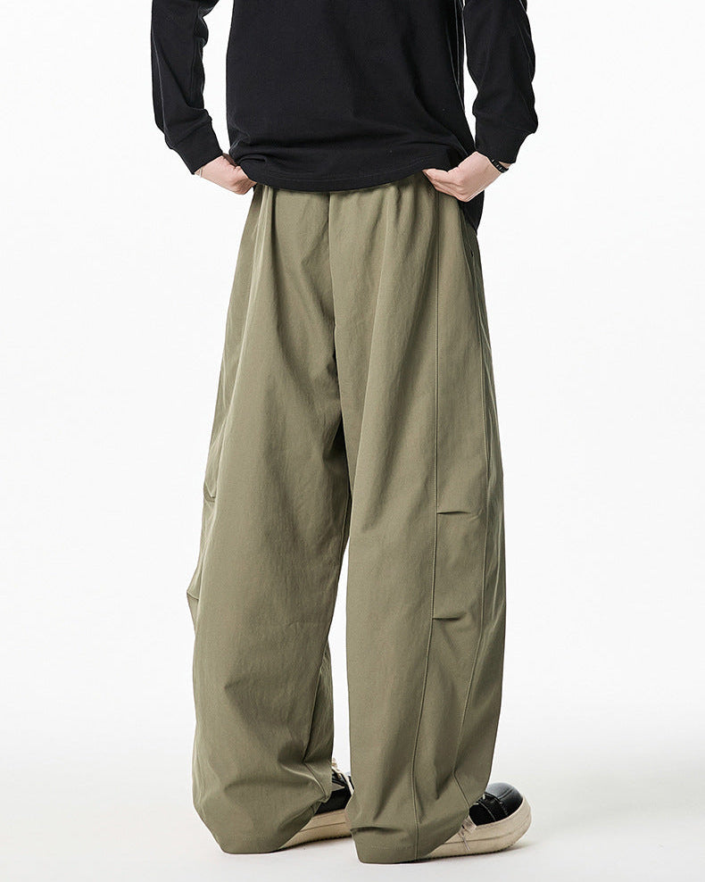 The Contour Pleat Wide Trousers