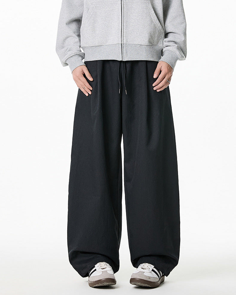 The Contour Pleat Wide Trousers