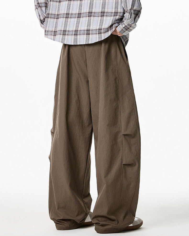 The Contour Pleat Wide Trousers
