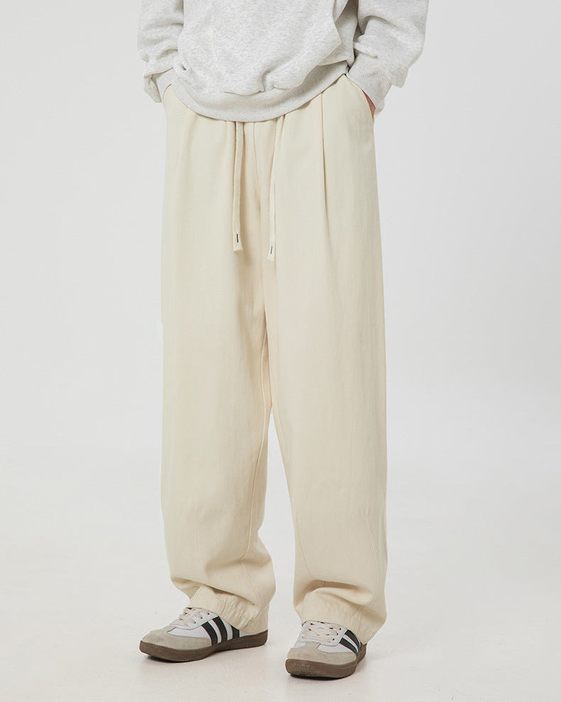 The Haven Fleece Pleat Trousers