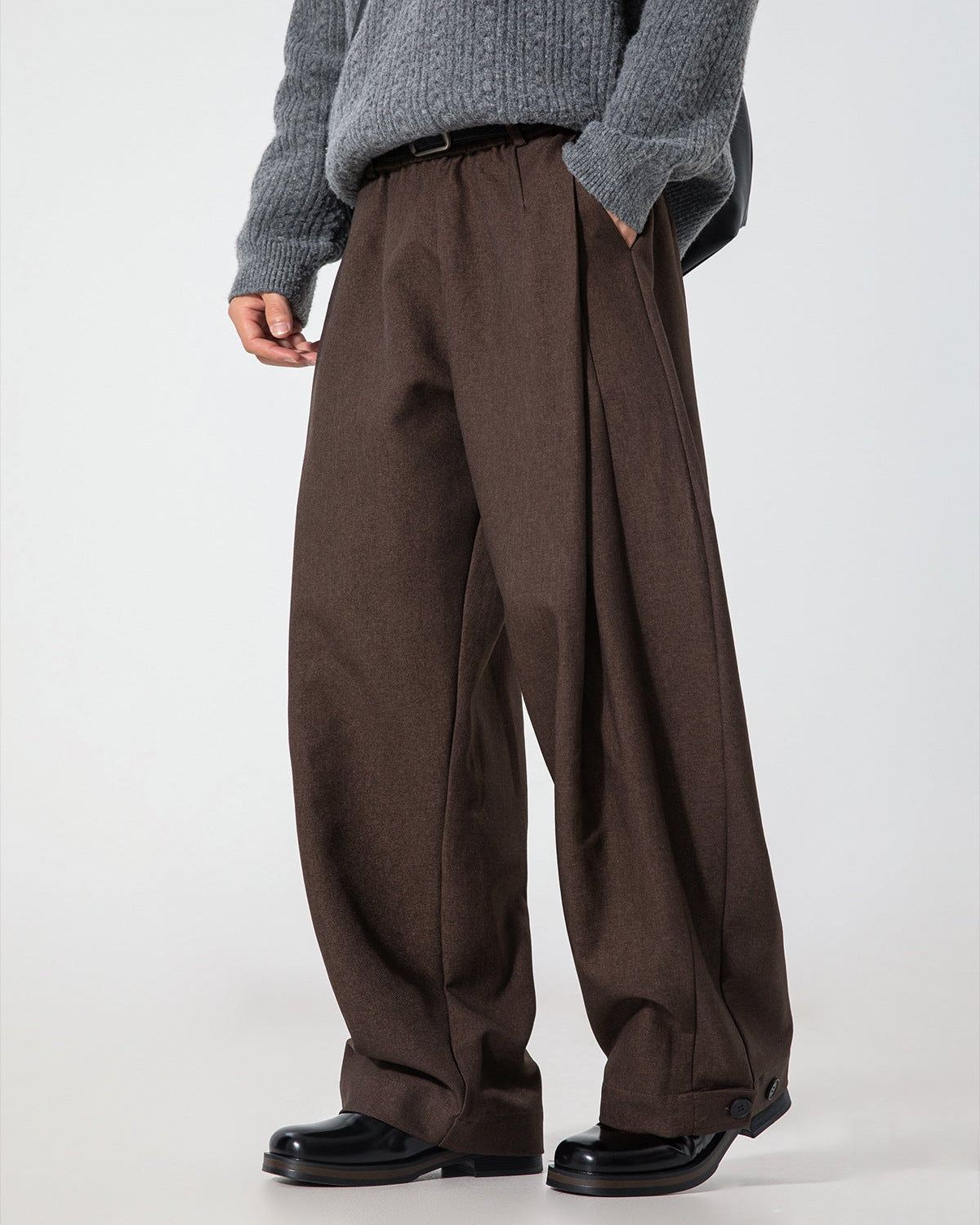The Contour Pleat Drape Trousers