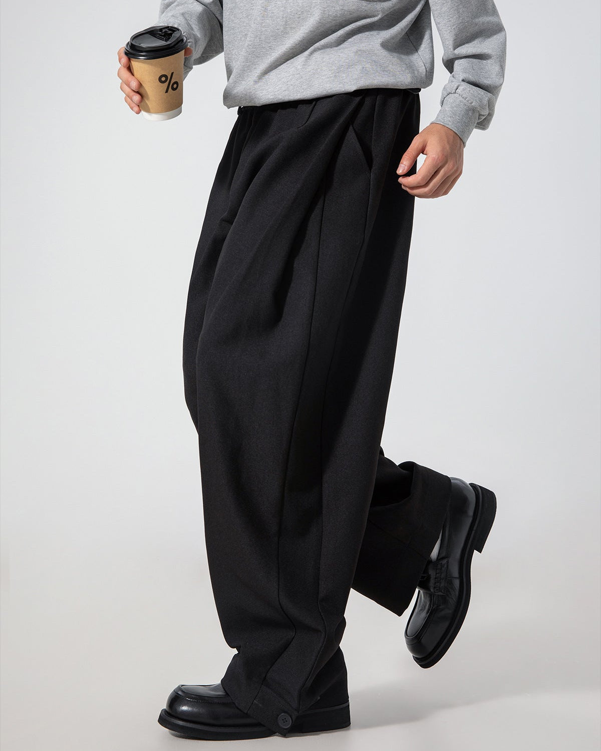 The Contour Pleat Drape Trousers