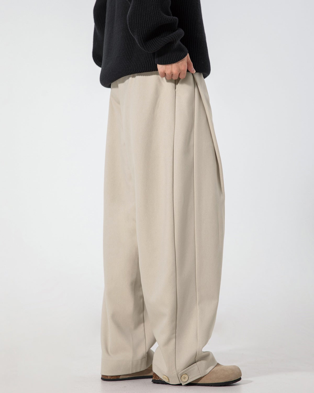 The Contour Pleat Drape Trousers