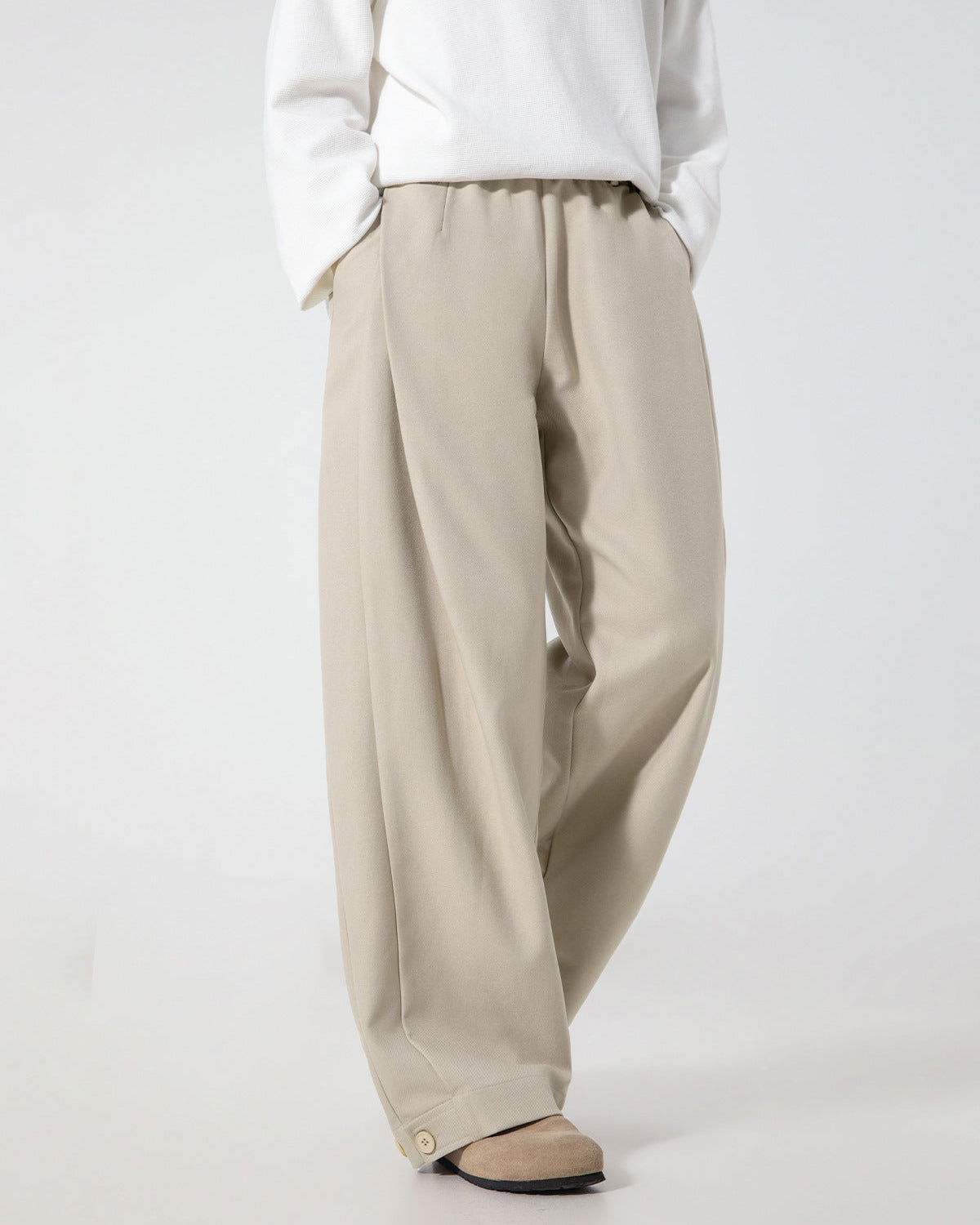 The Contour Pleat Drape Trousers