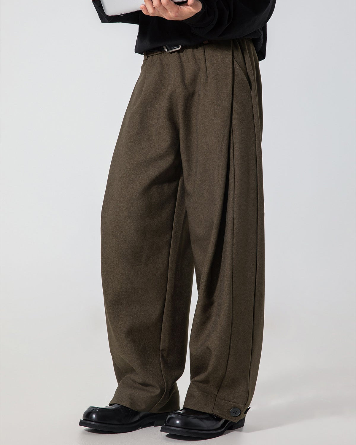 The Contour Pleat Drape Trousers