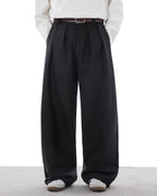 The Draped Ease Pleat Trousers