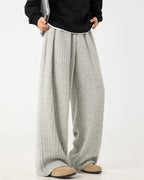 The Drape Texture Fleece Trousers