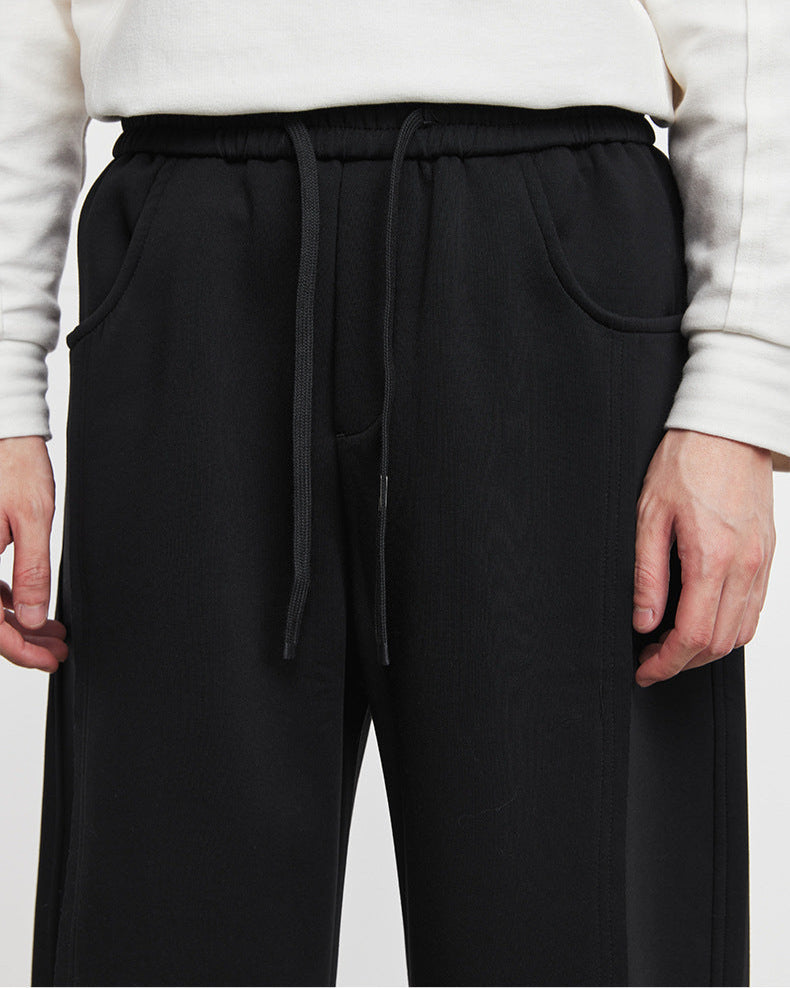 Heavy Modal Air-Layer Straight-Leg Joggers