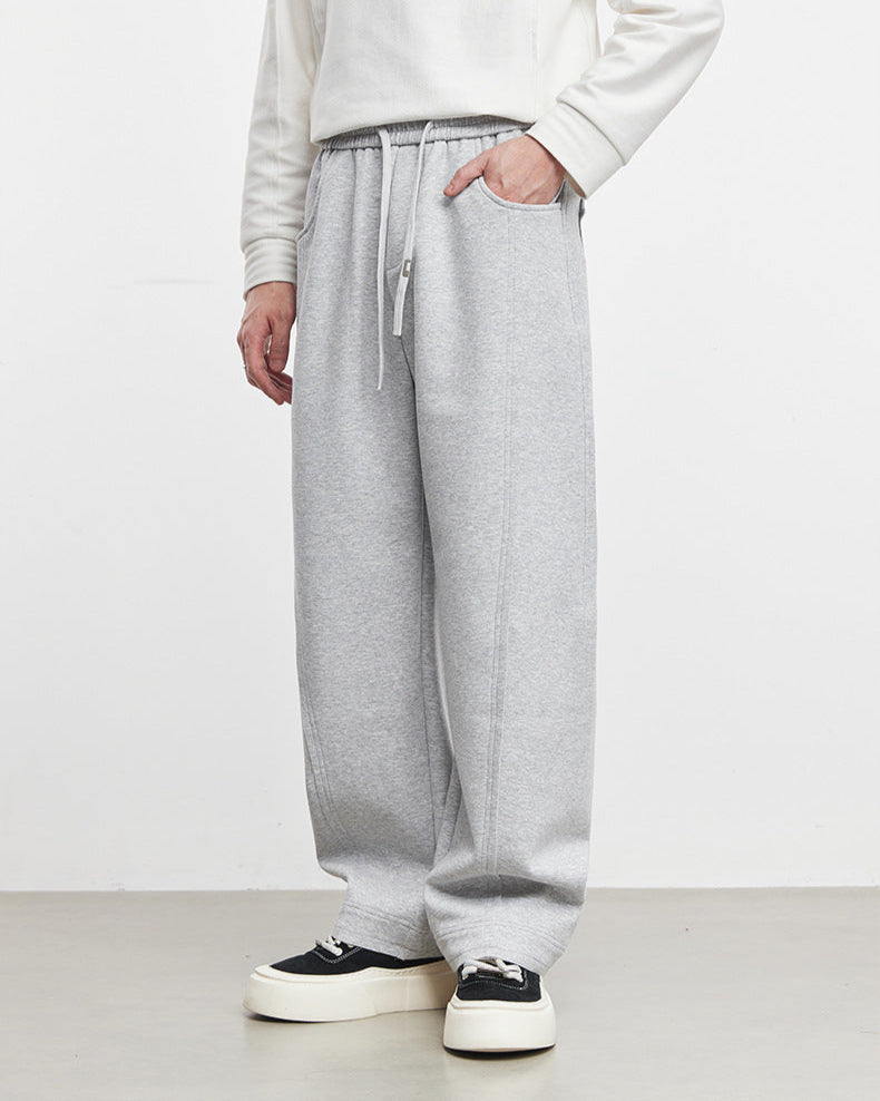 Heavy Modal Air-Layer Straight-Leg Joggers
