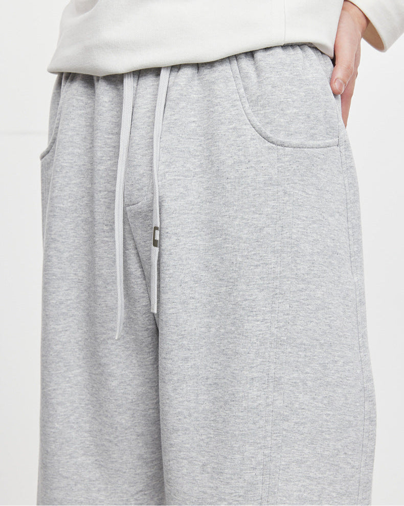 Heavy Modal Air-Layer Straight-Leg Joggers