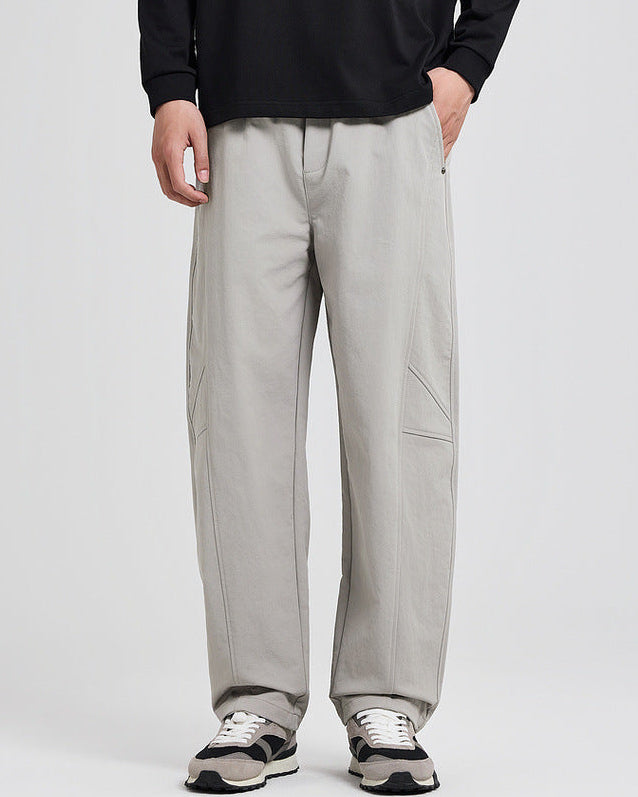 The Beckett Elastic Straight Pants