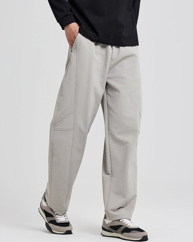 The Beckett Elastic Straight Pants