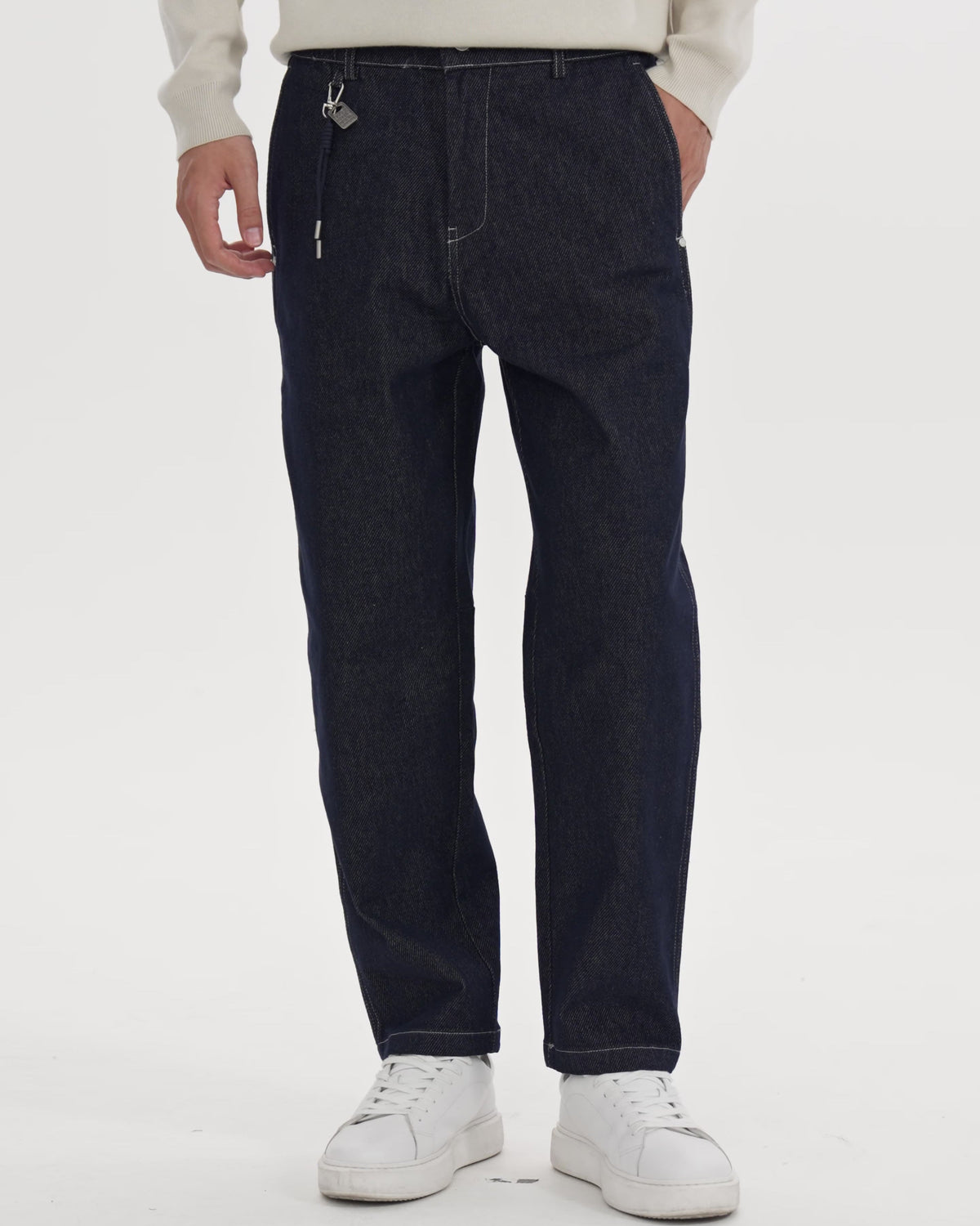 The  Barton Twill-Cut Relaxed Scimitar Trouser