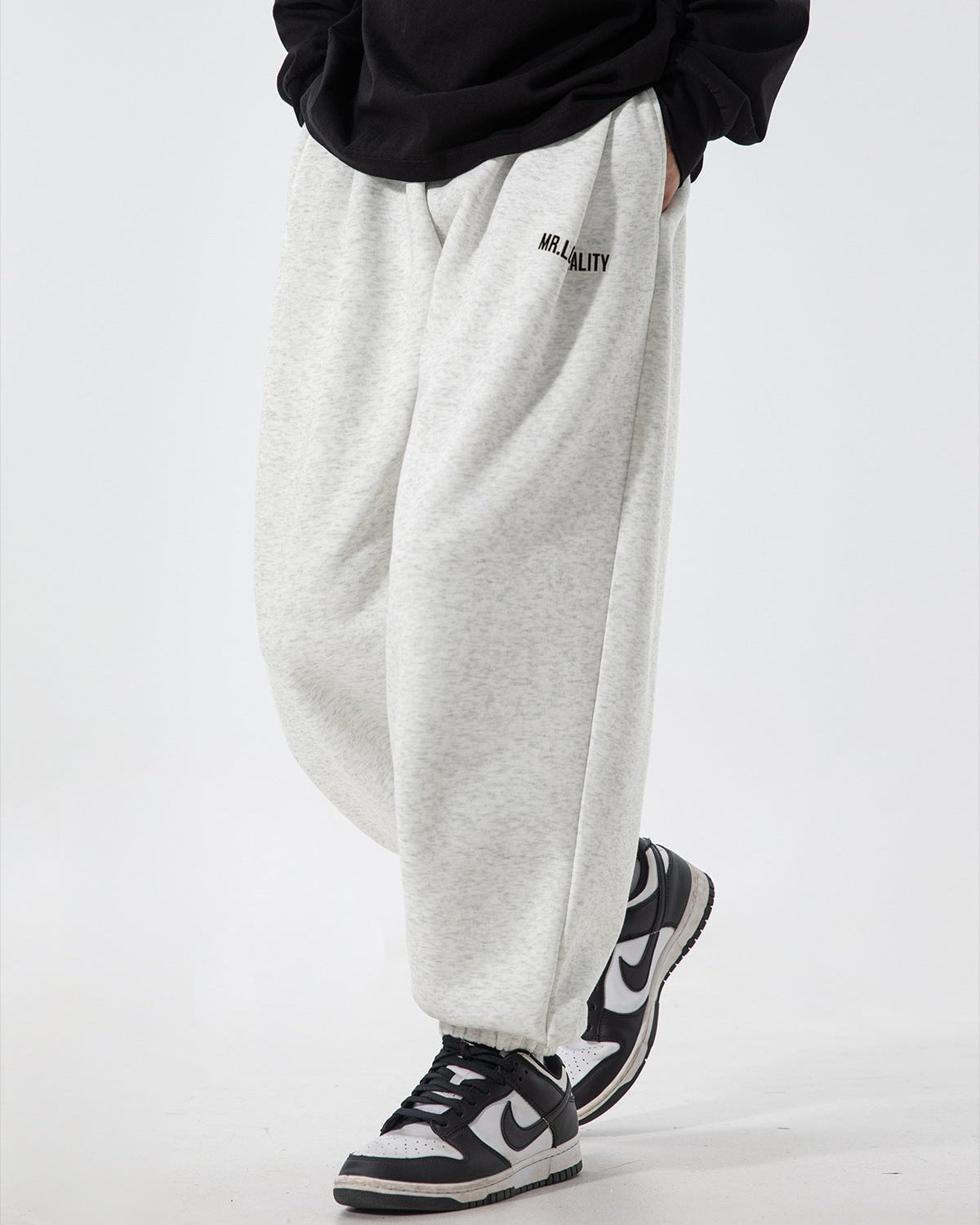The Boulevard Pleated Sweatpants