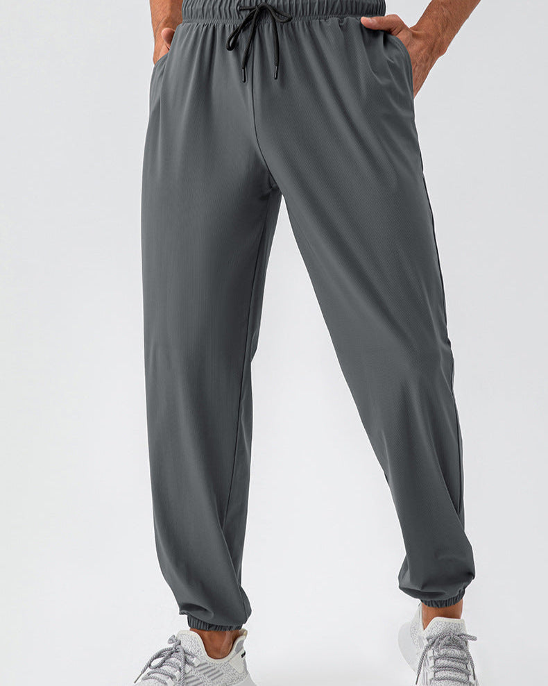 Nylon Cool Loose Quick-Dry Stretch Sports Pants