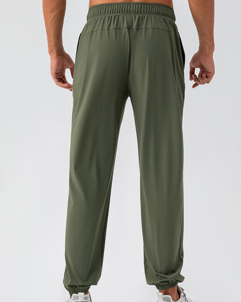 Nylon Cool Loose Quick-Dry Stretch Sports Pants