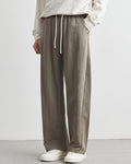 Tencel Loose Drawstrings Jogger Trousers
