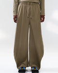 Wide-Leg Technical Drawstring Pants