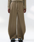 Wide-Leg Technical Drawstring Pants