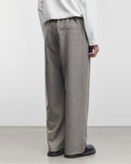 Simple Silhouette 370G Heavyweight Wide Leg Casual Pants