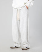 The Split Silhouette Raw Jogger Pants